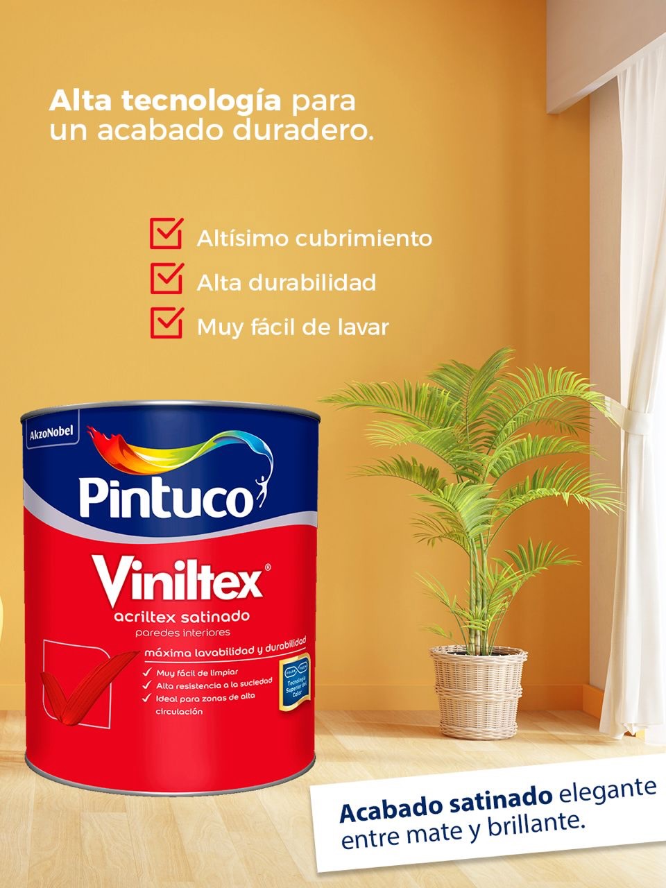 Viniltex® Advanced Satín