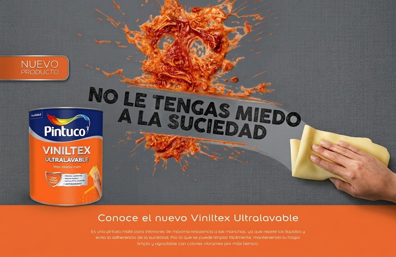 Viniltex: El secreto de las paredes impecables y fáciles de limpiar